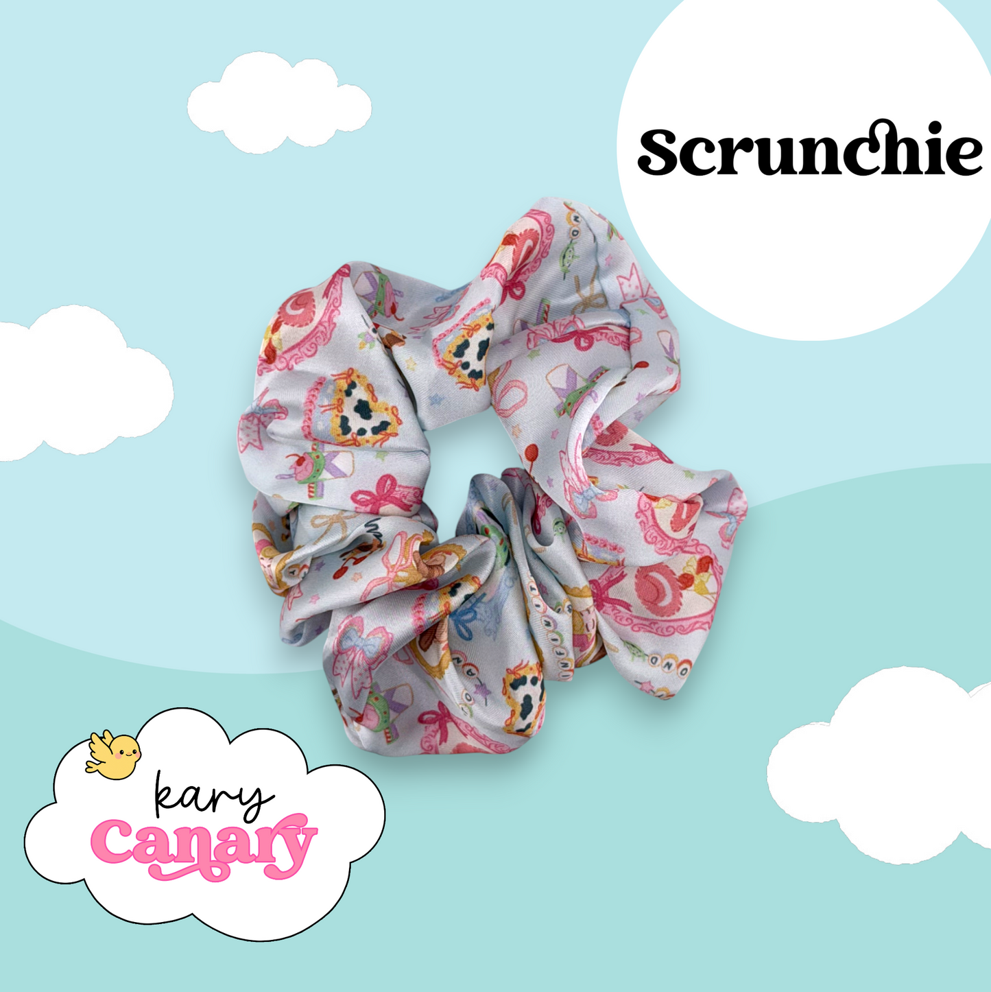 Toy Story Silky Scrunchie | Soft Scrunchie for Thick or Thin Hair