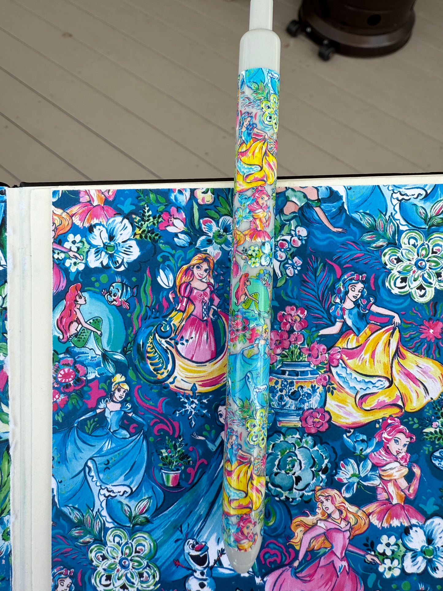 “Plotting My Next Fairytale” | A5 Princess Journal – Lilly Pulitzer Inspired