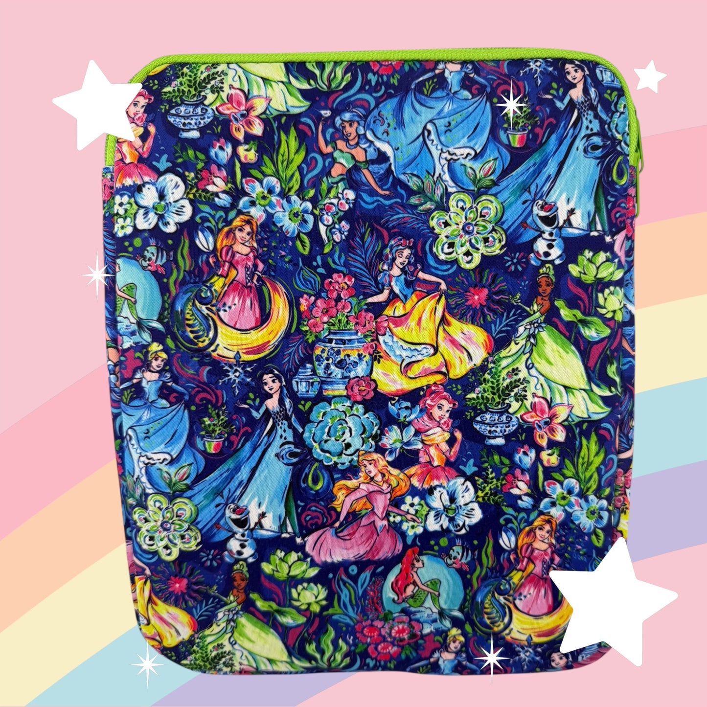 Princess Floral Lilly inspired iPad Sleeve