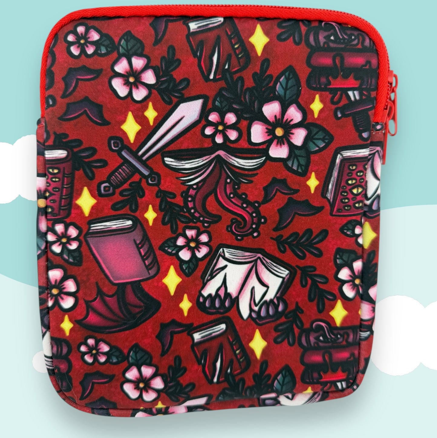 Monster Lover Red E-Reader Case
