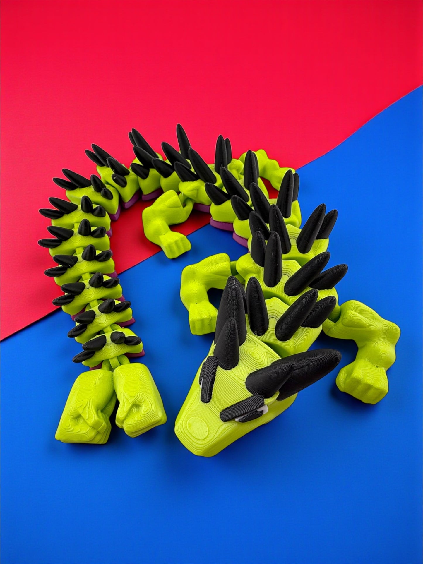 Hulk Dragon β 3D Printed Flexible Collectible | Marvel Superhero Inspired Figurine