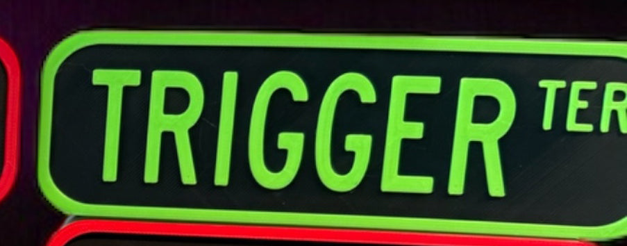 Street sign shelf sitter