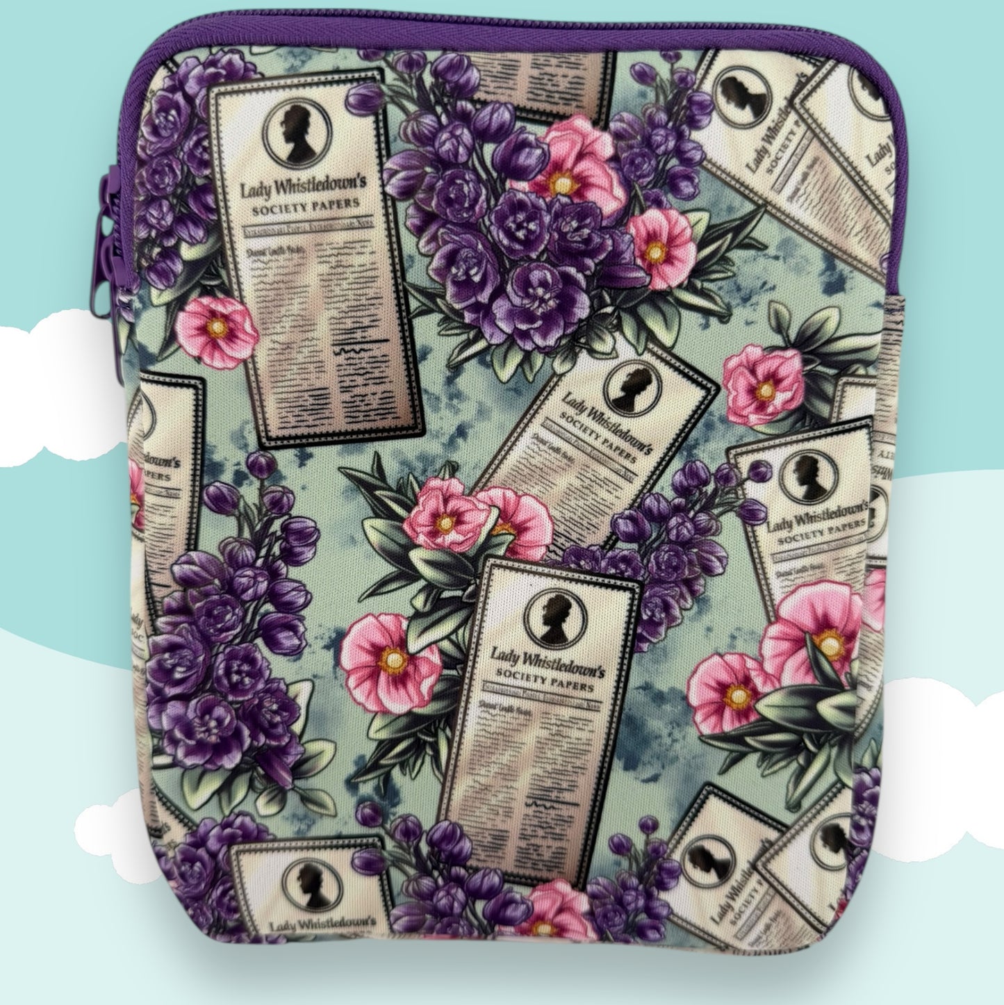 Lady Whistledown E-Reader Case (Bridgerton Inspired)