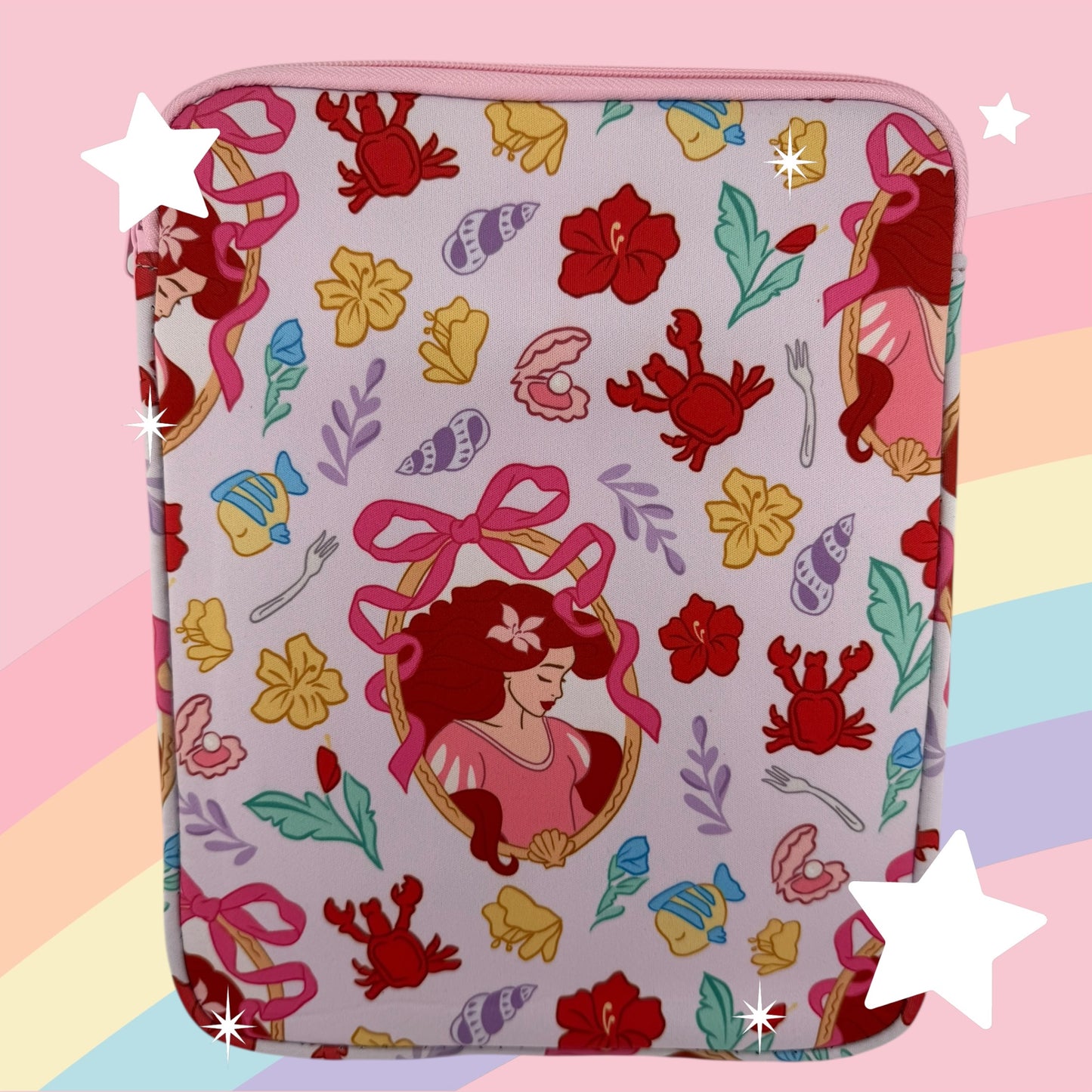 Ocean Princess iPad Sleeve (Ariel-inspired)