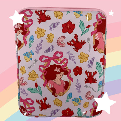 Ocean Princess iPad Sleeve (Ariel-inspired)