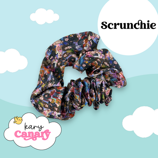 Harry Potter Silky Scrunchie | Soft Scrunchie for Thick or Thin Hair