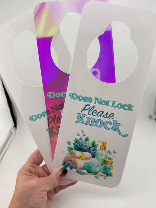 Door Hangers for Rachel