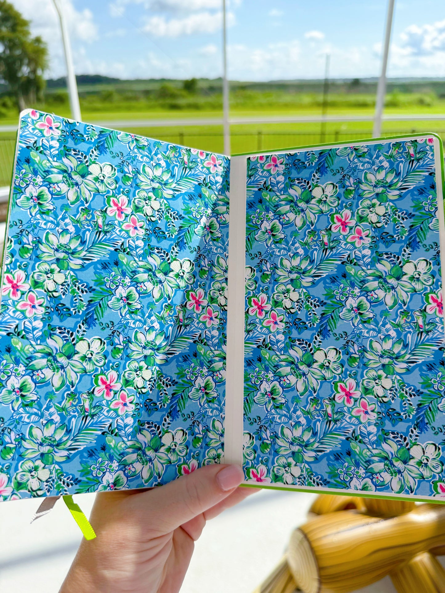 “Write the Life You’re Dreaming Of” | Tiana A5 Journal – Lilly Pulitzer Inspired