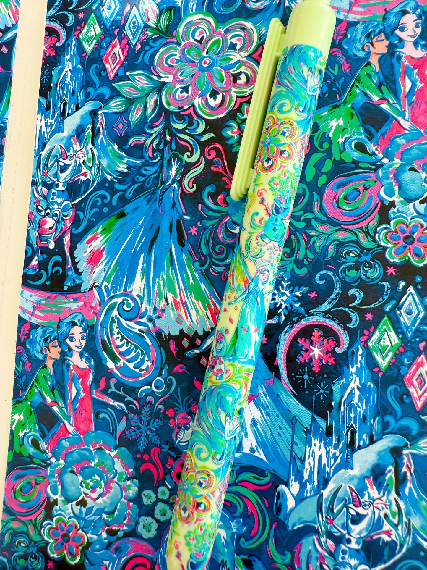 “There is Beauty in Letting Go” | Elsa A5 Journal – Lilly Pulitzer Inspired
