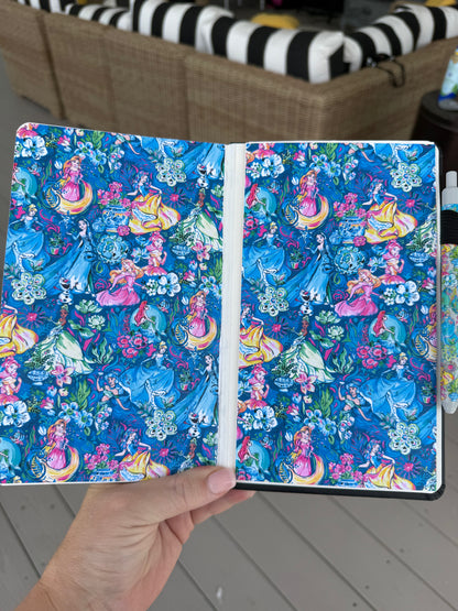 “Plotting My Next Fairytale” | A5 Princess Journal – Lilly Pulitzer Inspired