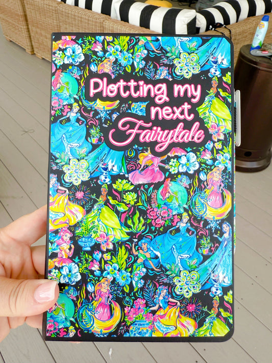 “Plotting My Next Fairytale” | A5 Princess Journal – Lilly Pulitzer Inspired
