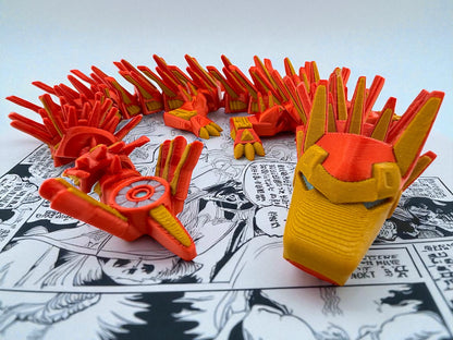 Iron Dragon – 3D Printed Articulated Collectible