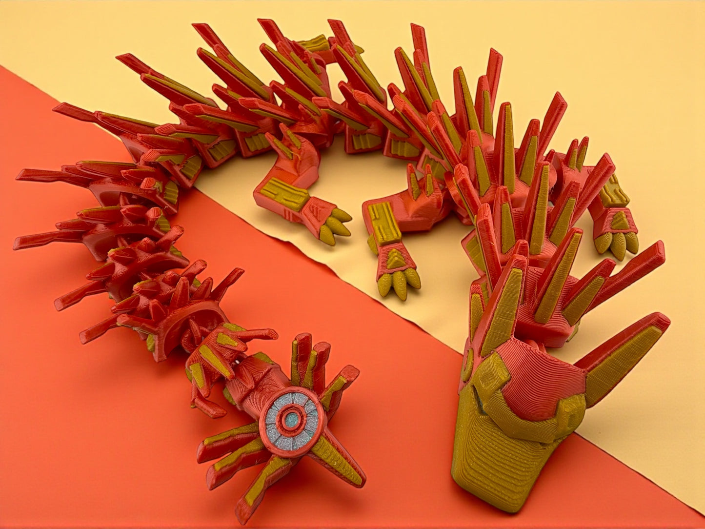 Iron Dragon – 3D Printed Articulated Collectible