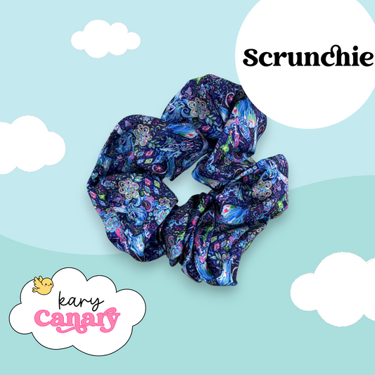 Lilly Pulitzer Elsa Inspired Silky Scrunchie | Soft Scrunchie for Thick or Thin Hair