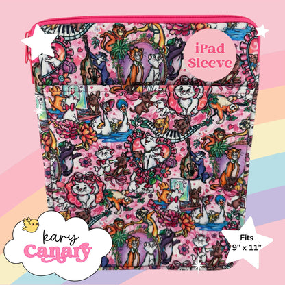 Aristocats-Inspired iPad Sleeve