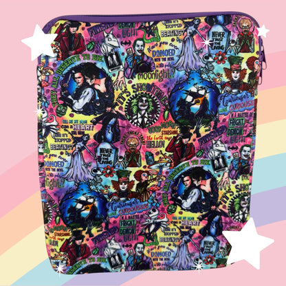 Gothic Villain iPad Sleeve (Beetlejuice / Sweeney / Horror Icons)