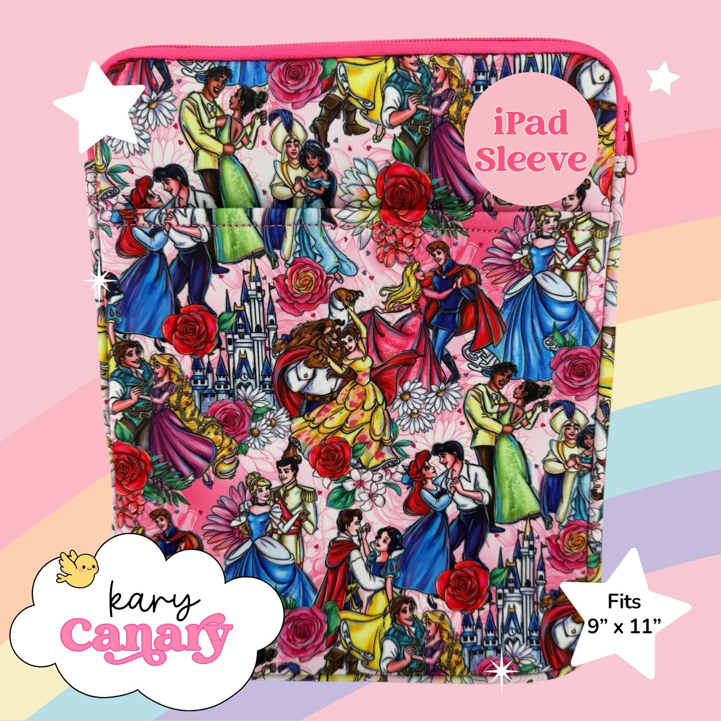 Princess Couples iPad Sleeve