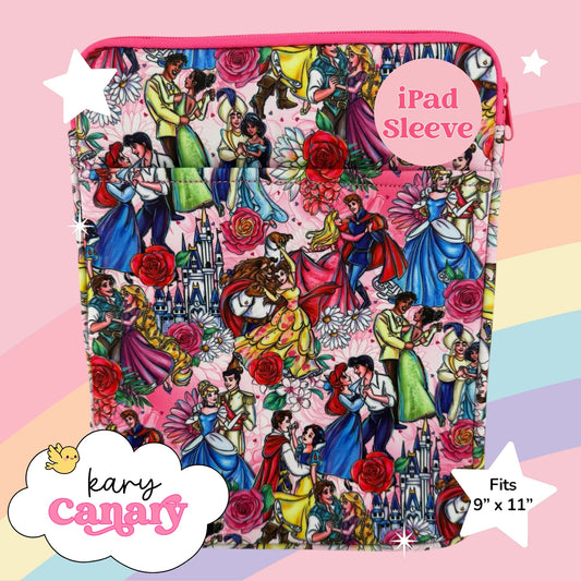 Princess Couples iPad Sleeve