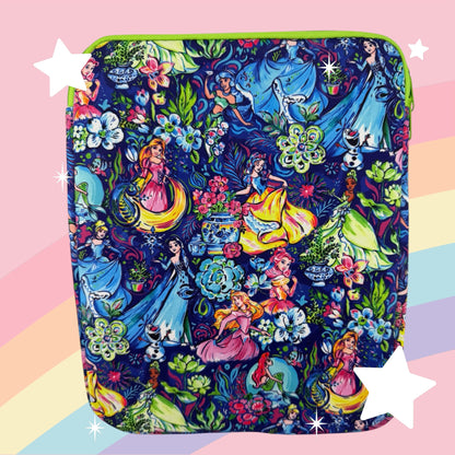 Princess Floral Lilly inspired iPad Sleeve