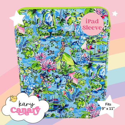 Princess & the Frog Lilly Inspired iPad Sleeve