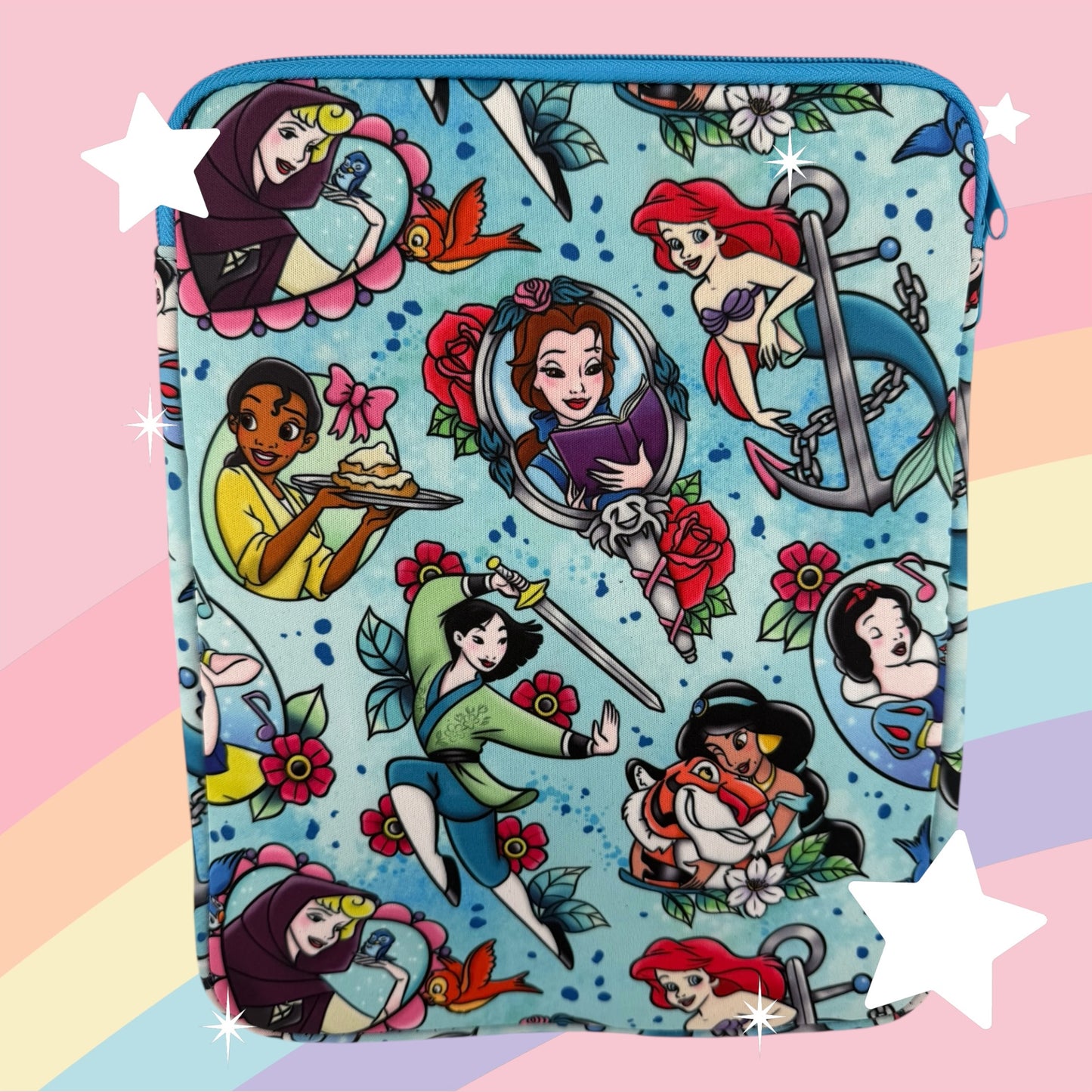 Princess Squad iPad Sleeve (Multiple Princesses)