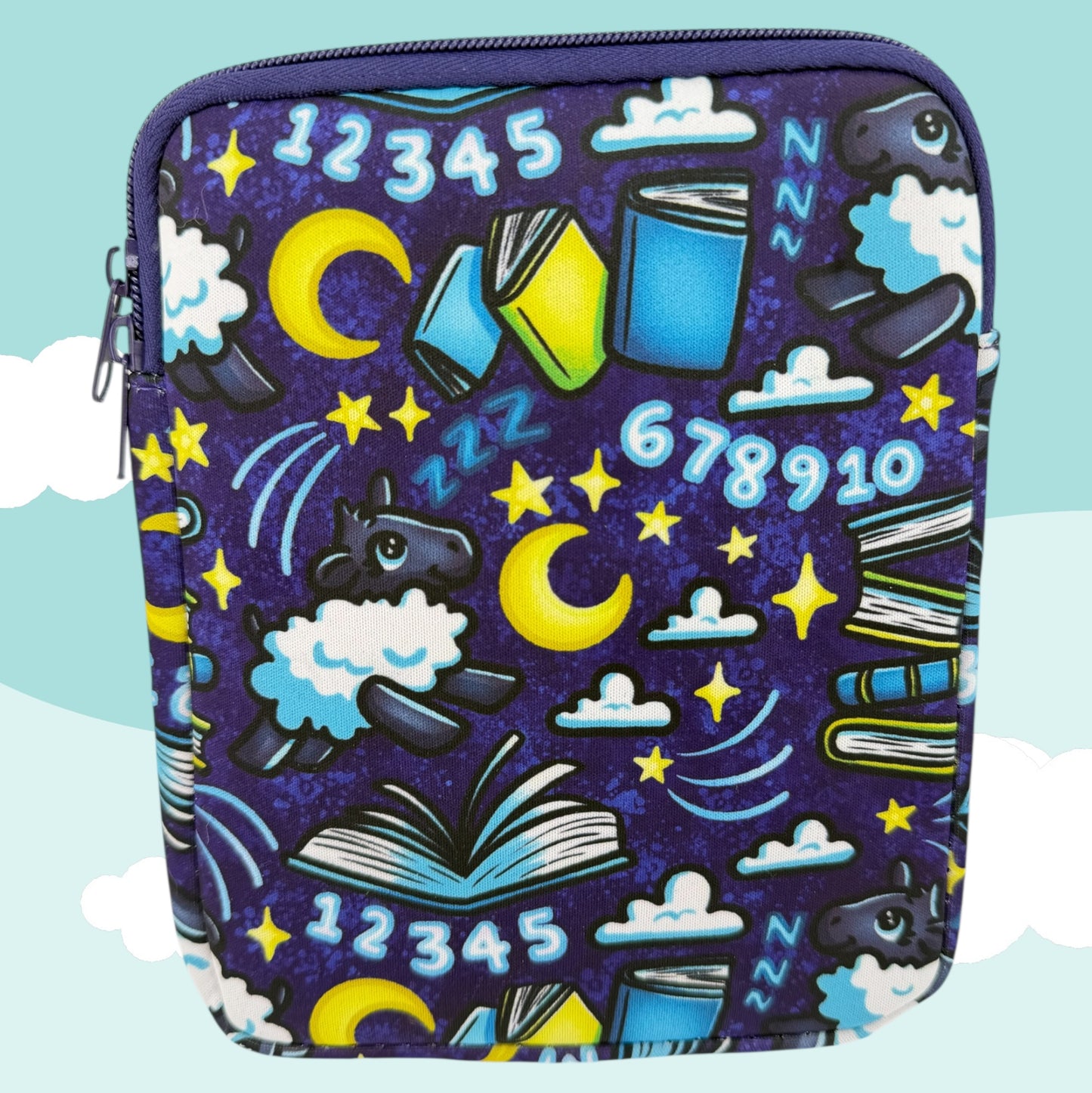 Bedtime Story Sheep × Night Sky E-Reader Case