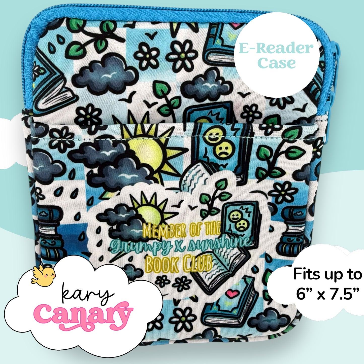 Grumpy × Sunshine Book Club E-Reader Case