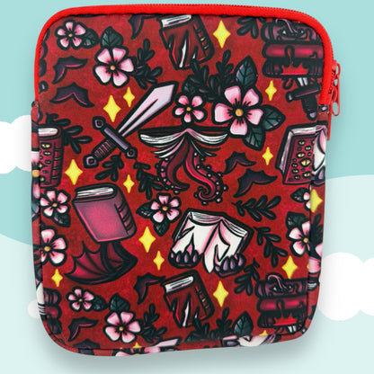 Monster Lover Red E-Reader Case