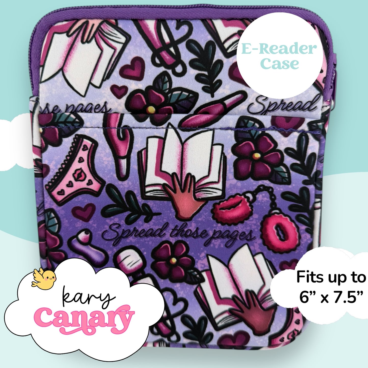 “Spread Those Pages” Spicy Reader E-Reader Case