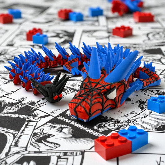 Spidey Dragon – 3D Printed Articulated Collectible