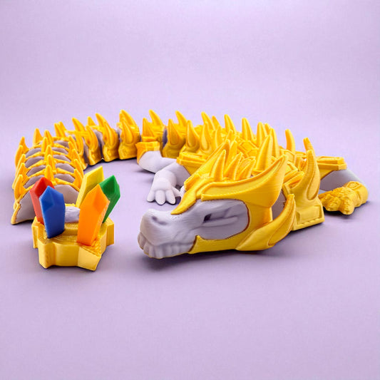 Inevitable Dragon – 3D Printed Flexible Collectible | Infinity Stone Inspired Fandom Figurine