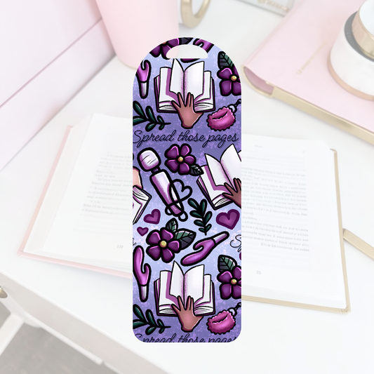 Spread Those Pages Bookmark | Bookish Acrylic Bookmark