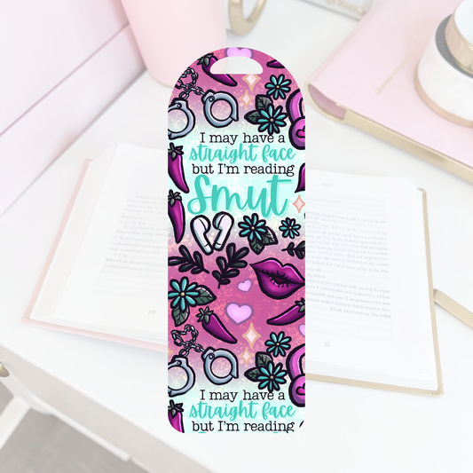 Reading Smut Bookmark | Funny Bookish Acrylic Bookmark